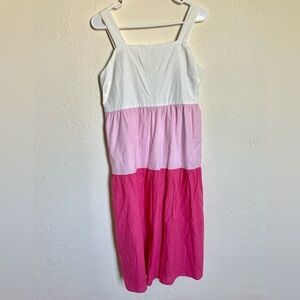 Andree by Unit Linen Colorblock Dress